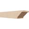 Ekena Millwork 6in. W x 4in. H x 20in. L Burlington Woodgrain TimberThane Rafter Tail, Primed Tan RFTUR06X04X20BURRCPR - alternate 1